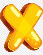 Image result for Yellow Letter X Icon