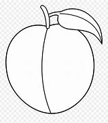 Image result for Peach Emoji Black and White
