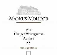 Image result for Markus Molitor Ockfener Bockstein Riesling Spatlese White Capsule