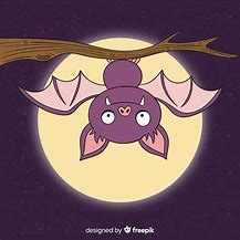 Image result for Simple.c Cartoon Bat Hanging Upside Down
