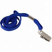 Image result for Lanyard with Metal Clip