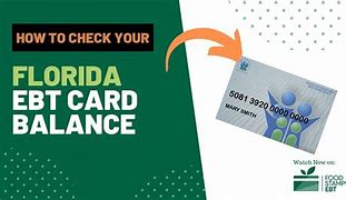 Image result for EBT Edge Replace Card Florida