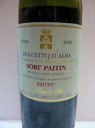 Image result for Paitin di Pasquero Elia Dolcetto d'Alba Sori Paitin