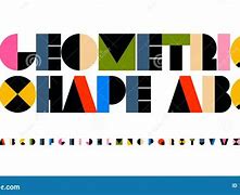 Image result for Shape Typography