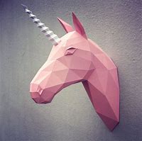 Image result for Cardboard Unicorn Head Template