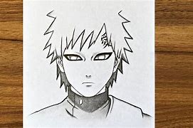 Image result for How to Draw Gaara Naruto
