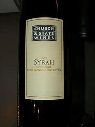 Image result for Church State Syrah Coyote Bowl