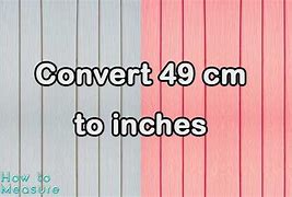 Image result for 34Cm in Inches