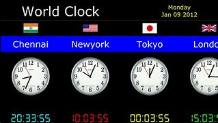 Image result for Sharp World Clock V9 6 4