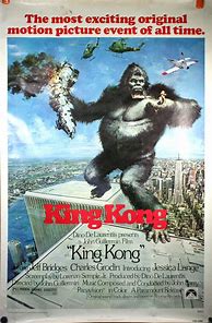 Image result for King Kong Original Movie Poster