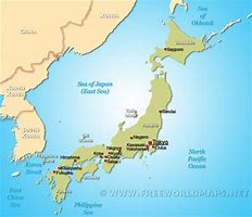 Image result for japan asia map