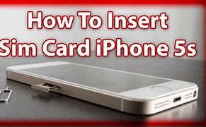 Image result for iPhone 5S Sim Card Install