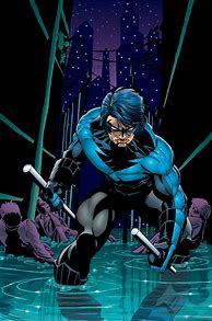 Image result for 90 Nightwing Suit