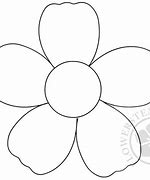 Image result for Simple Flower Outline Design