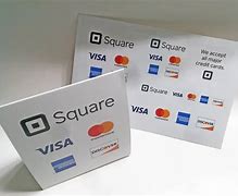 Image result for Square Credit Card Sign