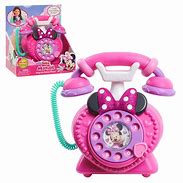 Image result for Disney Rotary Phone with Black Handle