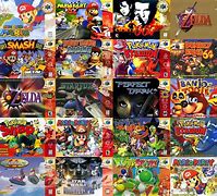 Image result for Nintendo 64 Games