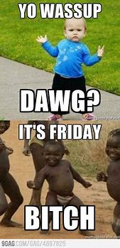 Image result for Funny Black Baby Friday Memes