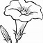 Image result for Black and White Cartoon Flower Outline
