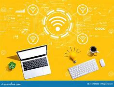 Image result for Wi-Fi Box by a Computer