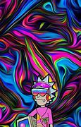 Image result for Rick and Morty Pink Background