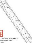 Image result for How Big Is 4 Inches On a Ruler
