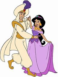 Image result for Aladdin and Jasmine Clip Art