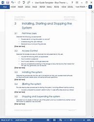 Image result for Software User Guide Template