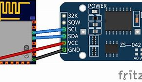 Image result for DS3231 Pinout ESP