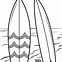 Image result for Surfboard Line Drawing