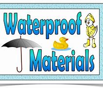 Image result for Water-Resistant Objects Things