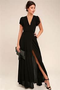 Image result for Wrap Maxi Dress