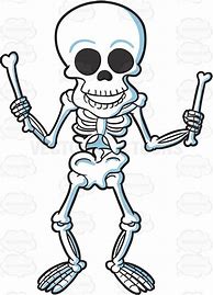Image result for Halloween Skeleton Cartoon