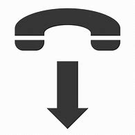 Image result for Hang Up Call Icon