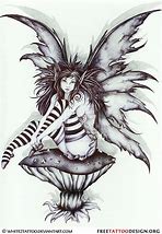 Image result for Fairy Tattoo Flash Art