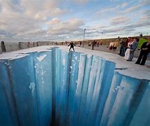 Image result for 3D Illusions Street Art Wall