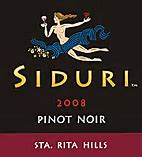 Image result for Siduri Pinot Noir Sta Rita Hills