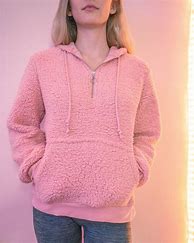 Image result for Pink Sherpa Hoodie