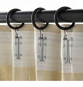 Image result for Hanging Curtains with Clip Rings