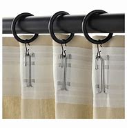 Image result for How to Attach Curtain Clips