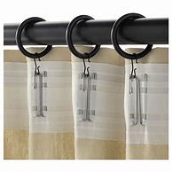 Image result for Curtain Clips Shower Rod Hook Rings