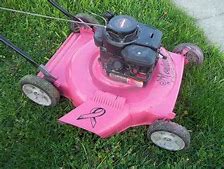 Image result for Custom-Painted Lawn Mower