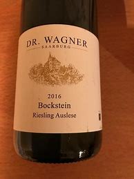 Image result for Dr Heinz Wagner Ockfener Bockstein Riesling Spatlese