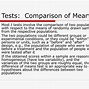 Image result for Comparison Between Means