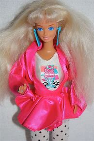 Image result for 80s Barbie with Feathered Bangs