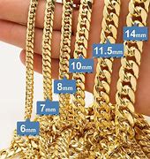 Image result for 4Mm vs 6Mm Miami Chain