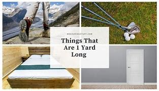 Image result for What Object Is 1 Yards