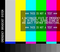 Image result for TV Emergency Broadcast System