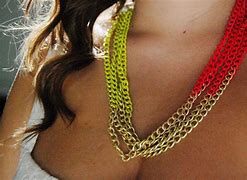 Image result for Silver Bead Chain Necklace