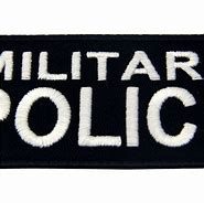 Image result for Military Police Velcro Patch